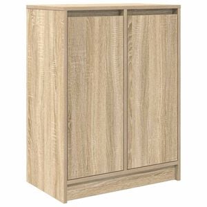 vidaXL Př&iacute;born&iacute;k Sonoma Dub 57x34x76 cm Dřevěn&aacute; konstrukce