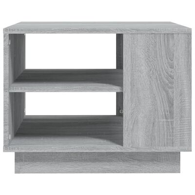 vidaXL Konferenční stolek šedý sonoma 55 x 55 x 43 cm dřevotříska