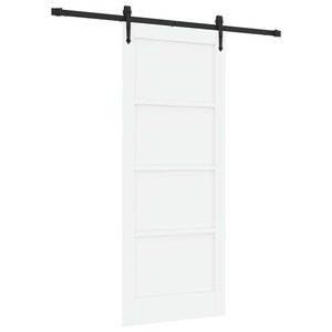 vidaXL Posuvn&eacute; dveře ORKDAL 83 x 202 cm Masivn&iacute; borovicov&eacute; dřevo