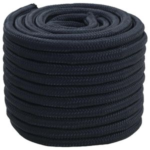 vidaXL Lano na loď 2 mm 25 m Kr&aacute;lovsk&aacute; modr&aacute; Polyester
