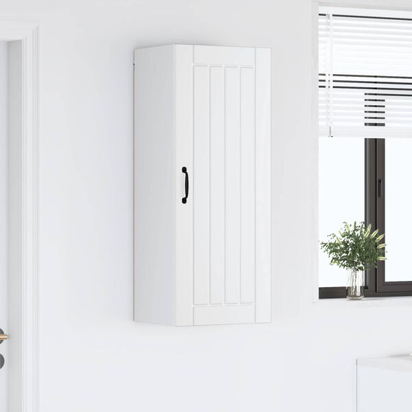 vidaXL Kuchyňsk&aacute; skř&iacute;ň Lucca B&iacute;l&aacute; 40 x 31 x 100 cm Kompozitn&iacute; dřevo