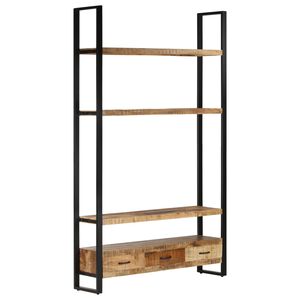 vidaXL Reg&aacute;l na knihy 118x30x200 cm masivn&iacute; hrub&eacute; mangovn&iacute;kov&eacute; dřevo