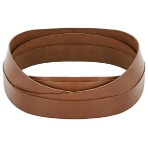 vidaXL Kožen&yacute; p&aacute;sek Hněd&aacute; 1000 x 3,5 cm Kůže