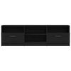 vidaXL Televizní skříň Černý dub 150 x 33,5 x 45 cm kompozitní dřevo