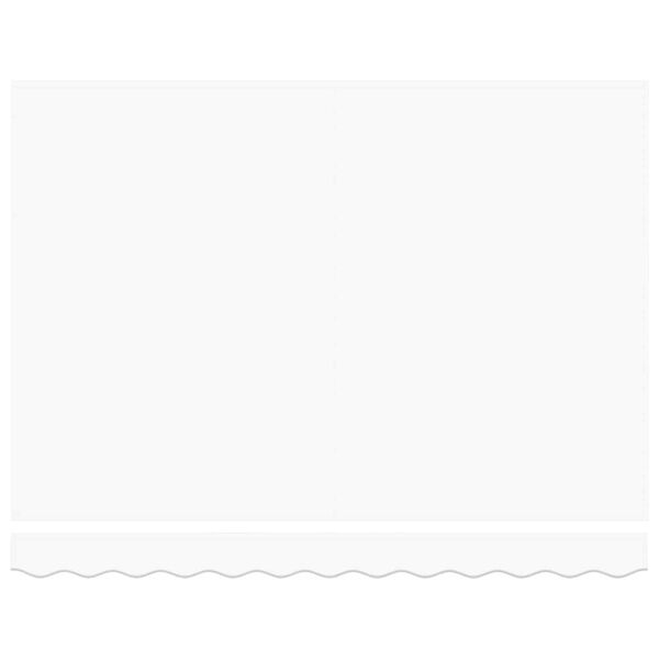 vidaXL Markýza Bílá 300 x 250 x 165 cm Polyester a hliník