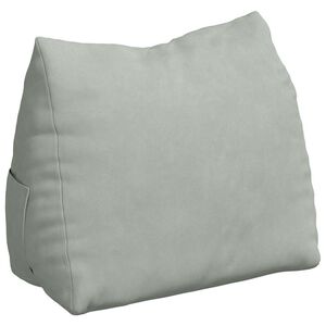 vidaXL Pol&scaron;t&aacute;ř na z&aacute;da Světle &scaron;ed&aacute; 45 x 20 x 35 cm Žebrovan&aacute; l&aacute;tka