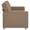 vidaXL Pohovka Cappuccino 180 x 80 x 84 cm textil