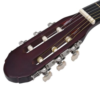 vidaXL Klasická kytara pro začátečníky 4/4 39'' basswood