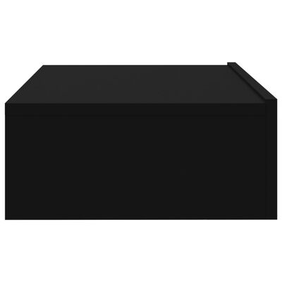 vidaXL TV skříňka s LED osvětlením černá 60 x 35 x 15,5 cm