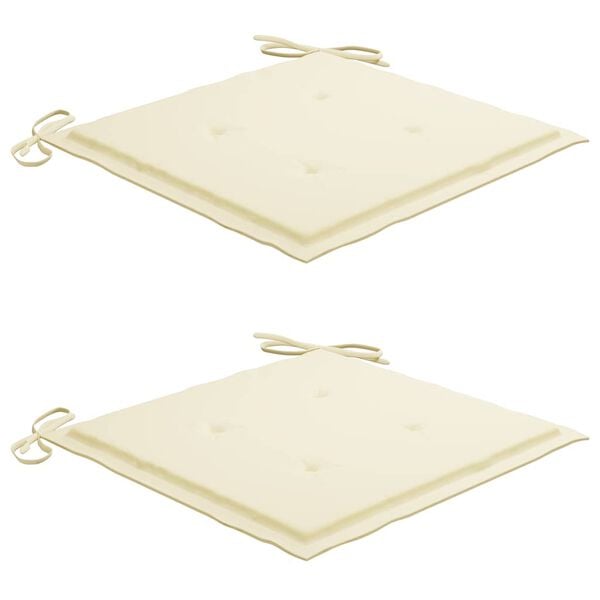 vidaXL Skl&aacute;dac&iacute; zahradn&iacute; židle s podu&scaron;kami 2 ks masivn&iacute; ak&aacute;ciov&eacute; dřevo