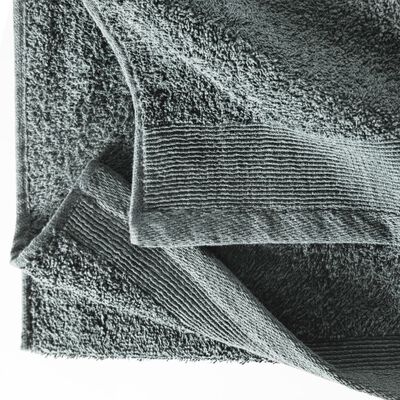 vidaXL 12dílná sada ručníků a osušek bavlna 450 g/m² zelená
