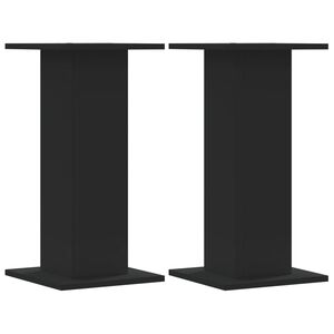 vidaXL Stojany na rostliny 2 ks čern&eacute; 30 x 30 x 60 cm kompozitn&iacute; dřevo