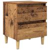 vidaXL Z&aacute;suvka pod postel Star&eacute; dřevo 40 x 35 x 50 cm Kompozitn&iacute; dřevo