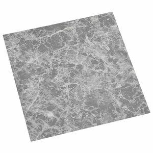 vidaXL Samolepic&iacute; podlahov&aacute; prkna &Scaron;ed&aacute; a b&iacute;l&aacute; 30,5 x 30,5 cm 20 ks PVC