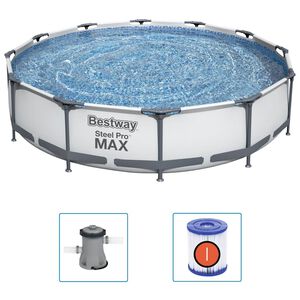 Bestway Baz&eacute;n Steel Pro MAX s př&iacute;slu&scaron;enstv&iacute;m 366 x 76 cm