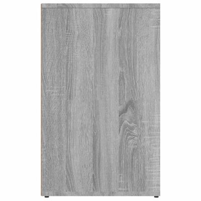 vidaXL Toaletní skříňka šedá sonoma 80 x 40 x 65 cm kompozitní dřevo