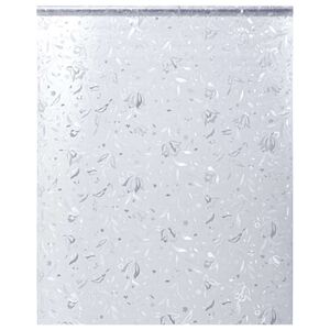 vidaXL Okenn&iacute; f&oacute;lie matn&aacute; květinov&yacute; vzor 45 x 500 cm PVC