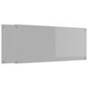 vidaXL Kuchyňsk&yacute; obklad 2 pcs Světle &scaron;ed&aacute; 120 x 50 cm tvrzen&eacute; sklo