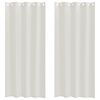 vidaXL Voile Z&aacute;clona 2 ks Kr&eacute;mov&aacute; 225 x 140 cm Polyester