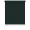 vidaXL Venkovn&iacute; roleta 125 (&Scaron;) x 140 (V) cm tmavě zelen&aacute; HDPE