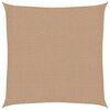 vidaXL St&iacute;n&iacute;c&iacute; plachta 160 g/m&sup2; taupe 2 x 2 m HDPE