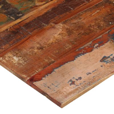vidaXL Hranatá stolní deska 80×80cm 15–16 mm masivní recyklované dřevo