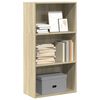 vidaXL Knihovna dub sonoma 60 x 30 x 114 cm kompozitn&iacute; dřevo