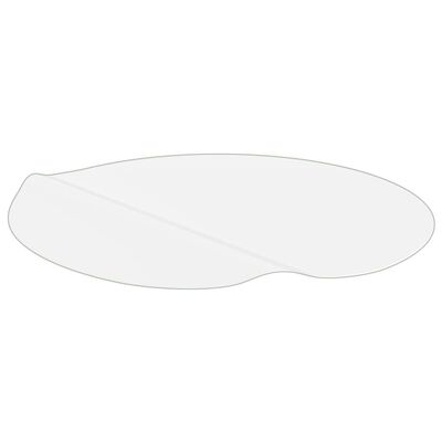 vidaXL Ochranná fólie na stůl průhledná Ø 70 cm 2 mm PVC