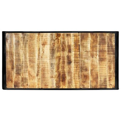 vidaXL Jídelní stůl 180 x 90 x 76 cm masivní hrubé mangovníkové dřevo