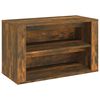 vidaXL Botn&iacute;k kouřov&yacute; dub 75 x 35 x 45 cm kompozitn&iacute; dřevo