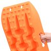 vidaXL Vyprošťovací desky 2 ks oranžové 106 x 30,5 x 7 cm nylon
