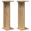 vidaXL Stojan na rostliny 2 ks Dub artisan 25 x 25,5 x 80,5 cm