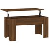 vidaXL Konferenčn&iacute; stolek hněd&yacute; dub 101 x 49 x 52 cm kompozitn&iacute; dřevo