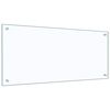 vidaXL Kuchyňský panel průhledný 90 x 40 cm tvrzené sklo