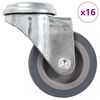 vidaXL 16 ks otočn&aacute; kolečka s otvorem pro &scaron;roub 50 mm