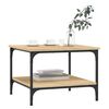 vidaXL Konferenčn&iacute; stolek dub sonoma 55 x 55 x 40 cm kompozitn&iacute; dřevo