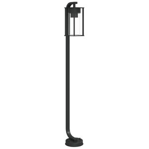 vidaXL Venkovn&iacute; stojac&iacute; lampa čern&aacute; 100 cm nerezov&aacute; ocel