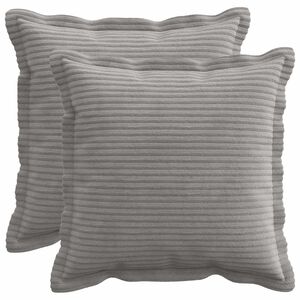 vidaXL Povlak na pol&scaron;t&aacute;ř 2 ks HOUTEN Světle &scaron;ed&aacute; 30 x 30 cm man&scaron;estr
