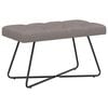 vidaXL Lavice s knofl&iacute;kov&yacute;m pro&scaron;&iacute;v&aacute;n&iacute;m Taupe 80 x 40 x 46 cm Textil