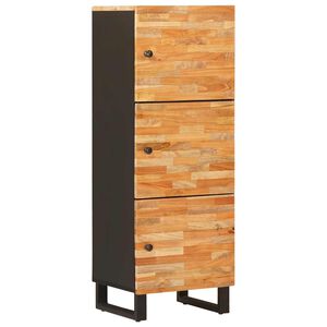 vidaXL &Uacute;ložn&yacute; vysok&yacute; stůl Hněd&aacute; 40 x 33 x 110 cm Masivn&iacute; mangov&eacute; dřevo