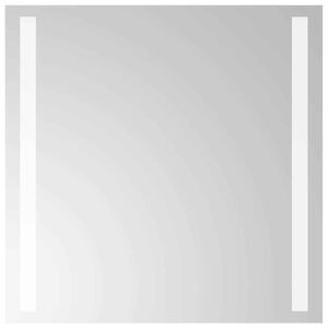 vidaXL Koupelnov&eacute; zrcadlo s LED osvětlen&iacute;m 40x40 cm