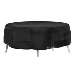 vidaXL Plachta na zahradn&iacute; n&aacute;bytek 8 oček &Oslash; 188 x 50 cm kulat&aacute;