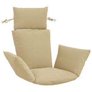vidaXL Adirondack pol&scaron;t&aacute;ř PUTTEN 100% polyester B&eacute;žov&aacute;