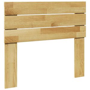 vidaXL Čelo postele 75 cm Dubov&yacute; masiv