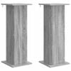 vidaXL Stojan na rostliny 2 pcs &Scaron;ed&aacute; sonoma 30,5 x 30 x 80,5 cm