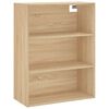 vidaXL Skř&iacute;ň highboard dub sonoma 69,5 x 34 x 180 cm kompozitn&iacute; dřevo