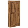 vidaXL Skř&iacute;ň old wood 82,5 x 30,5 x 185 cm kompozitn&iacute; dřevo