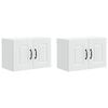 vidaXL Kryc&iacute; deska myčky na n&aacute;dob&iacute; Kalmar 2 pcs B&iacute;l&aacute; 60 x 31 x 40 cm