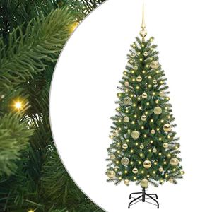 vidaXL Uměl&yacute; v&aacute;nočn&iacute; stromeček Zelen&aacute; 120 cm PE a PVC