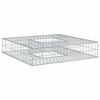 vidaXL Gabionov&yacute; vyv&yacute;&scaron;en&yacute; z&aacute;hon 100 x 100 x 20 cm Pozinkovan&aacute; ocel
